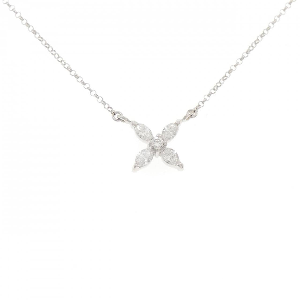 PT850 ダイヤモンド ネックレス 0.03CT