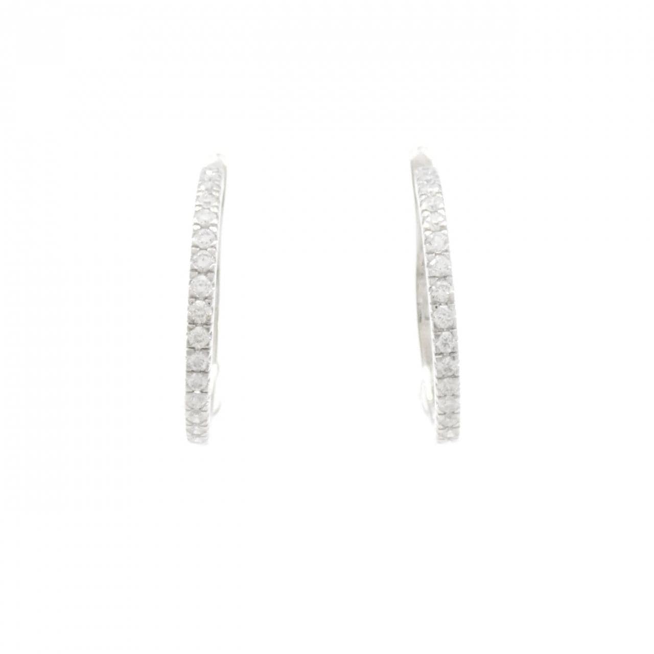 750WG Diamond Earrings 0.68CT