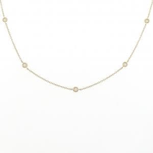 K18YG ダイヤモンド ネックレス 0.30CT