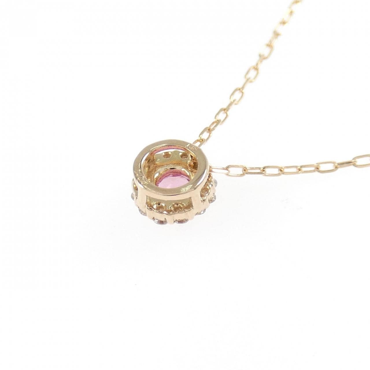 K18PG サファイヤ ネックレス