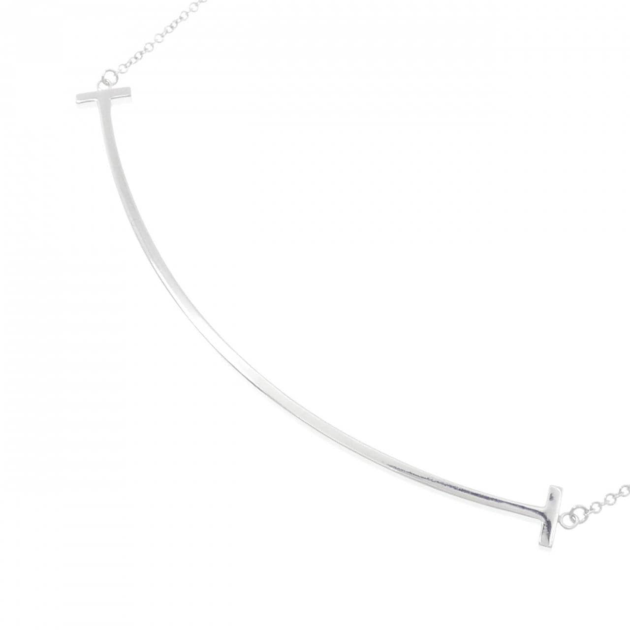 ティファニー Tスマイル ラージ ネックレス