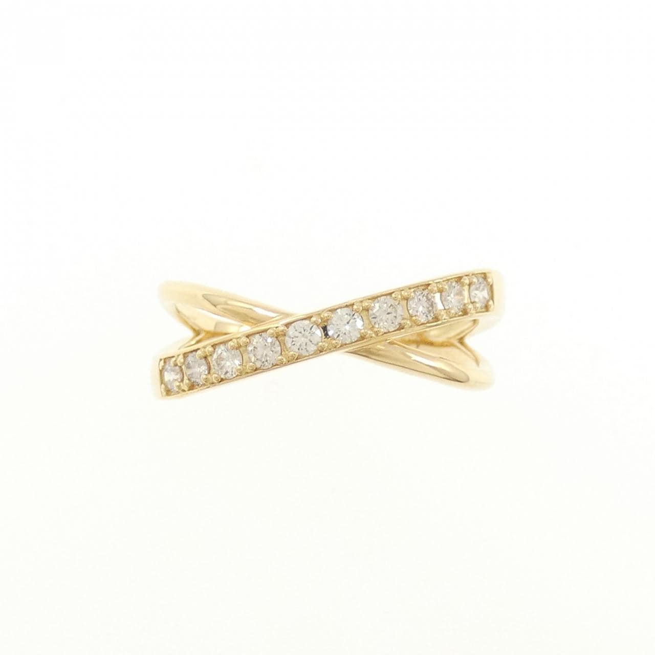 【新品】K18YG ダイヤモンド リング 0.20CT