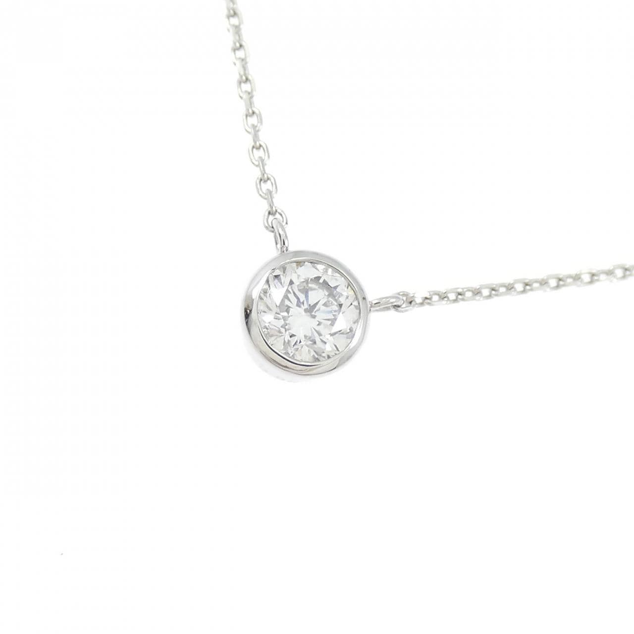 【新品】PT900/PT850 ダイヤモンド ネックレス 0.262CT E SI2 Good