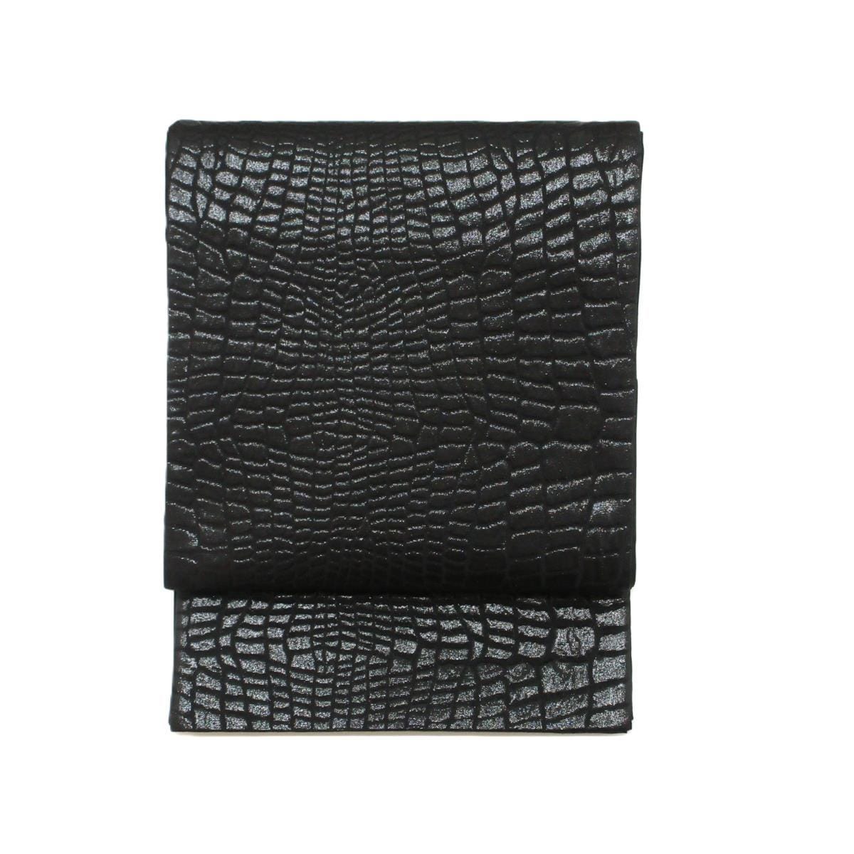 【新品】袋帯　レザーファブリック