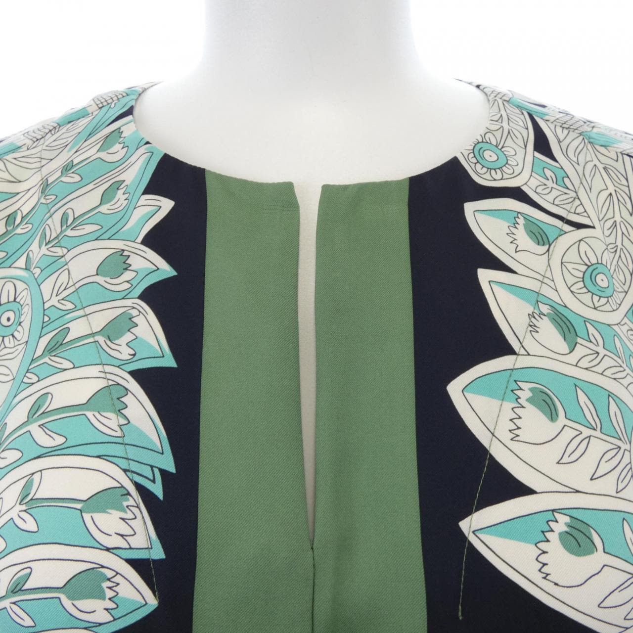 エルメス HERMES LE JARDIN MAHARANI *76-7608 ツイルレーヌ トップス