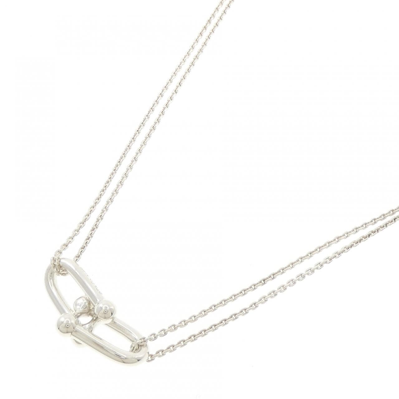 ティファニー ハードウェア ラージ ダブル リンク ネックレス