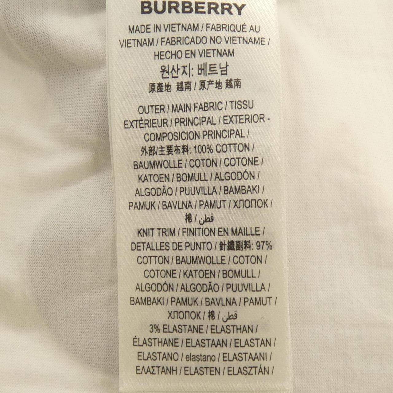 バーバリー BURBERRY 80843321 Tシャツ