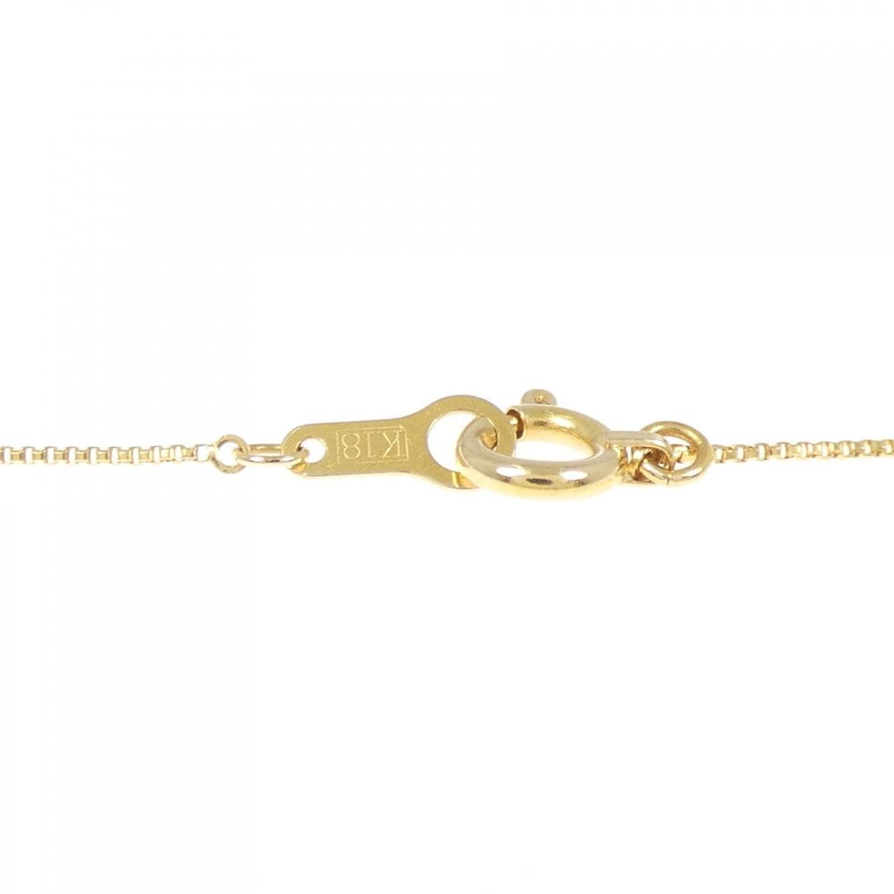 アガット ダイヤモンド ネックレス 0.05CT