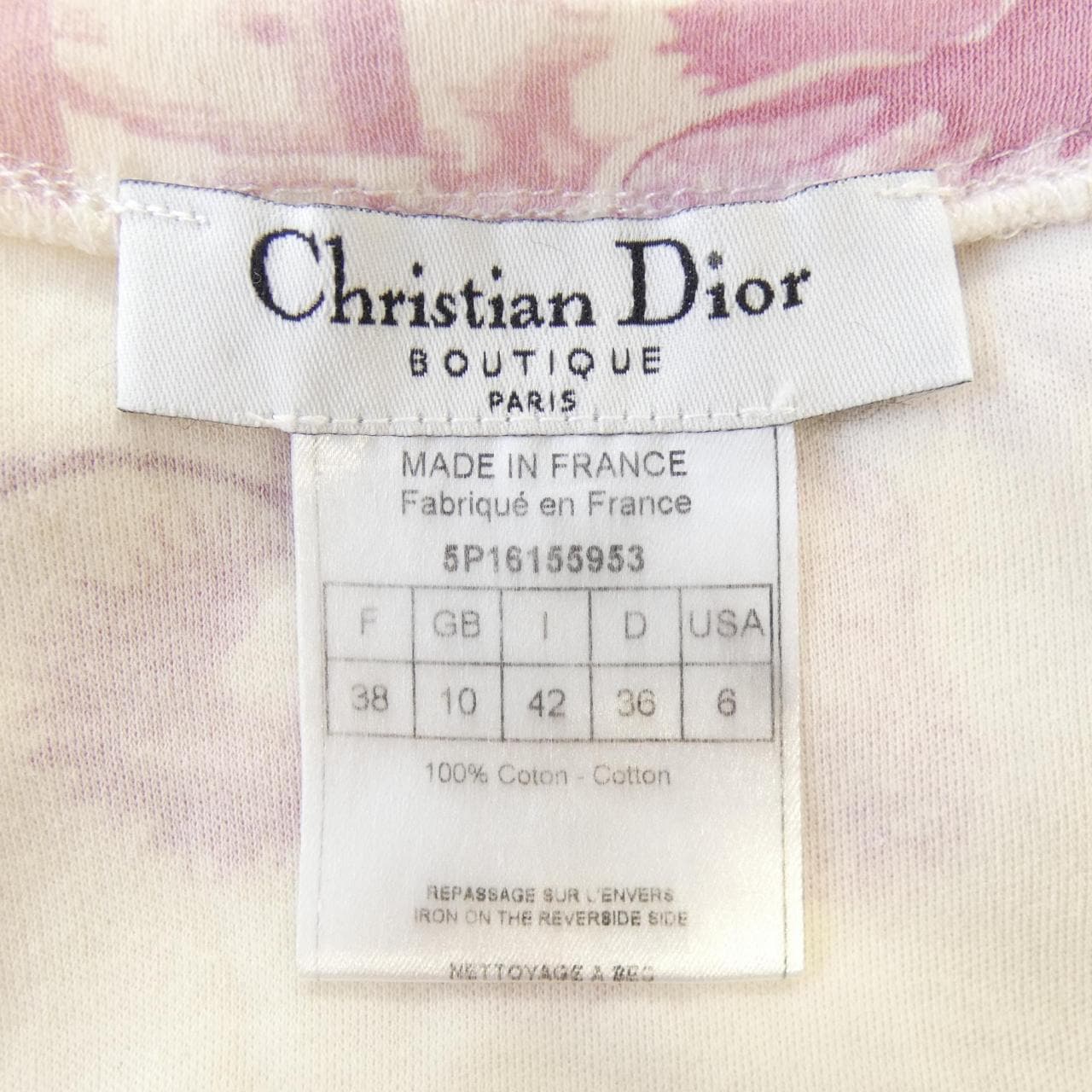 【ヴィンテージ】クリスチャンディオール CHRISTIAN DIOR トロッター 5P16155953 Tシャツ