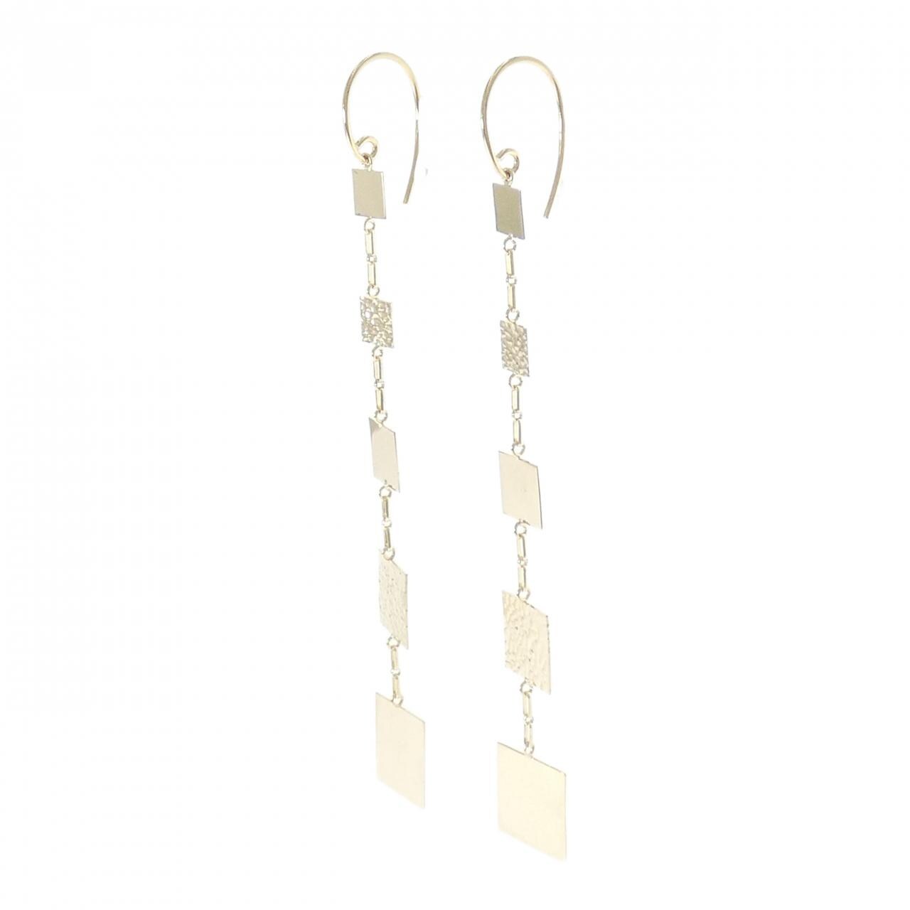 K18YG earrings