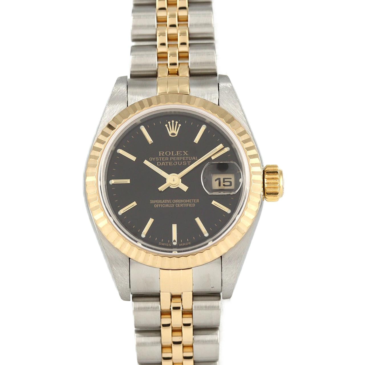 ロレックス デイトジャスト 79173 SSxYG 自動巻 P番