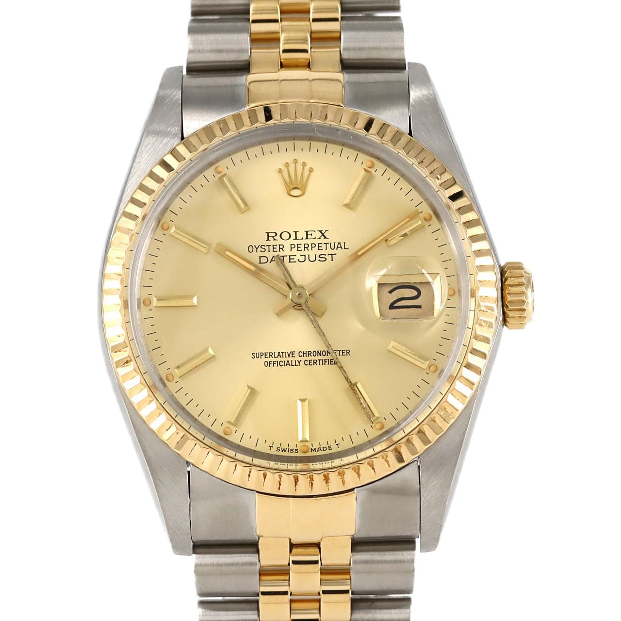 ROLEX Datejust 16013 SSxYG Automatic