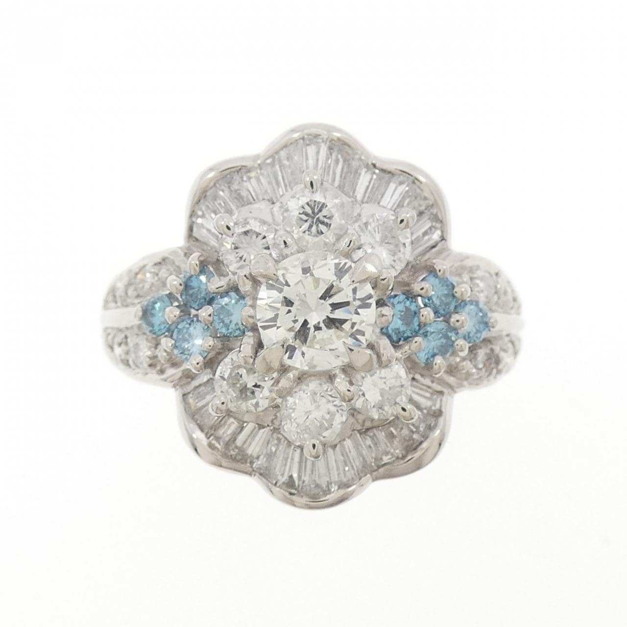 PT900 ダイヤモンド リング 1.30CT