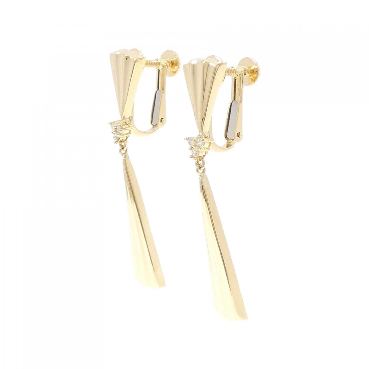 ジュネ ダイヤモンド イヤリング 0.11CT