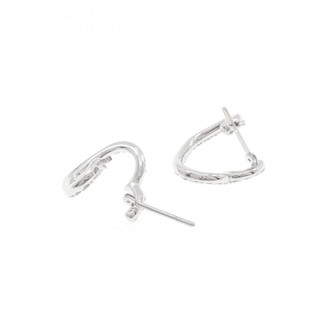 ポンテヴェキオ ダイヤモンド ピアス 0.46CT