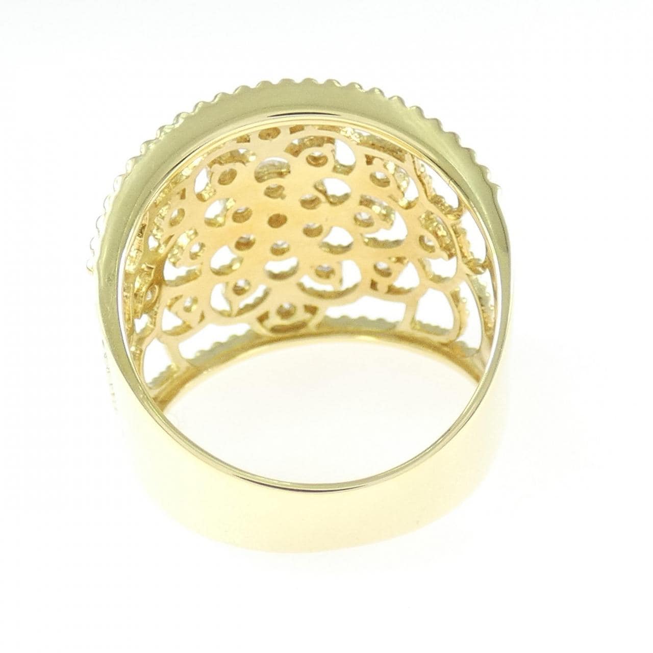 K18YG ダイヤモンド リング 0.83CT