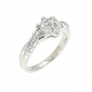 PT フラワー ダイヤモンド リング 0.53CT