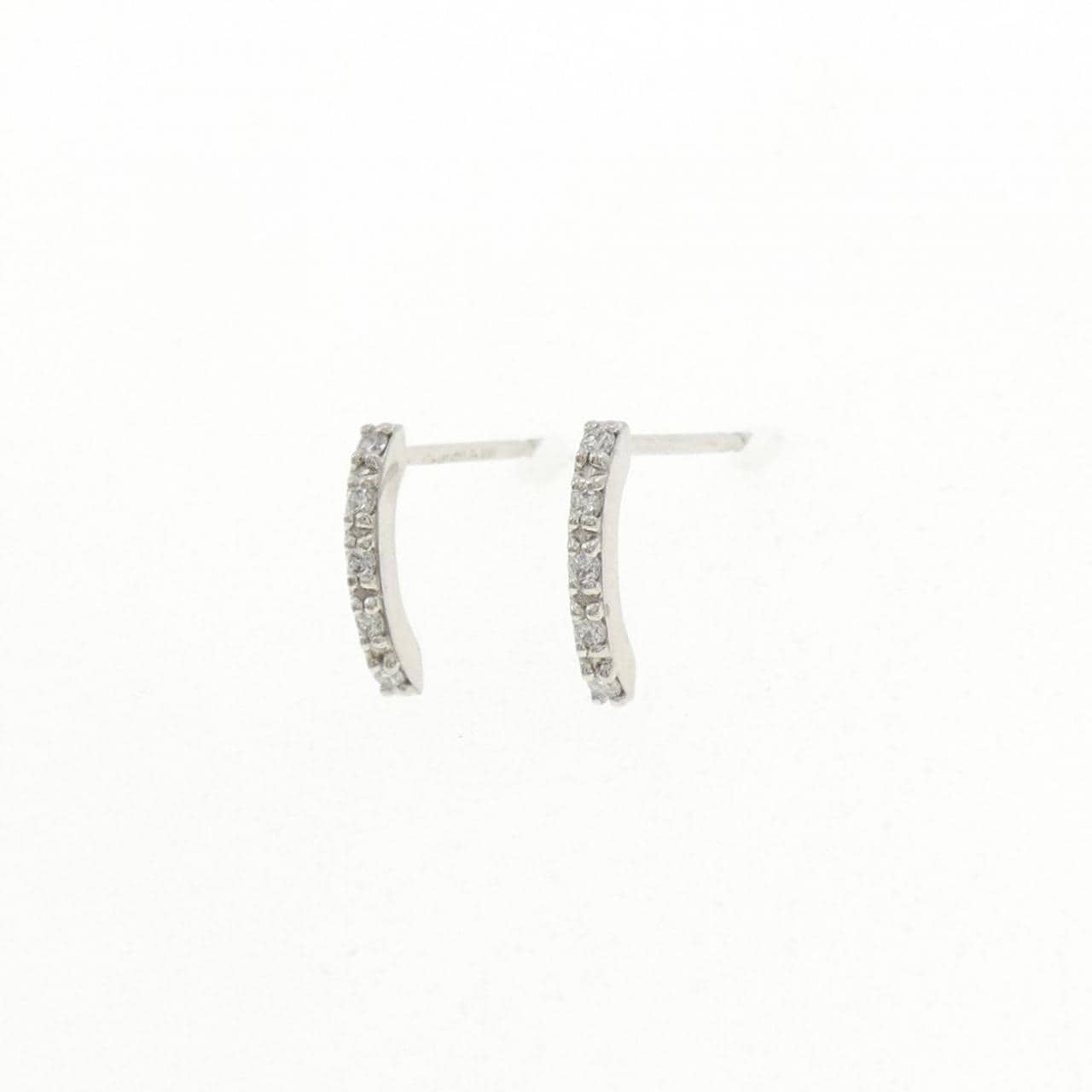 4゜C ダイヤモンド ピアス