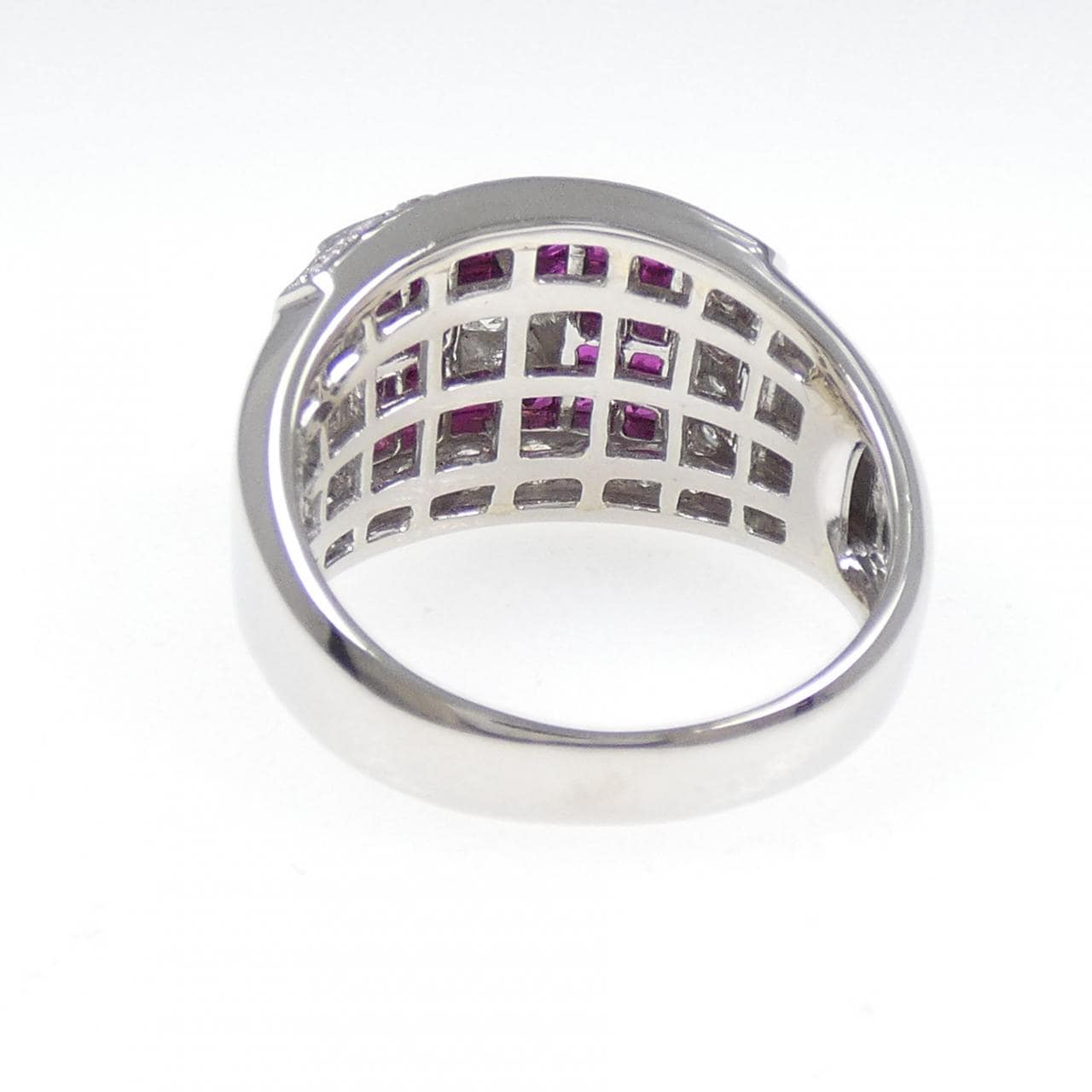 PT900 ルビー リング 2.03CT