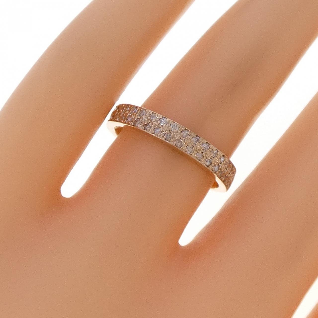 K18YG ダイヤモンド リング 0.26CT