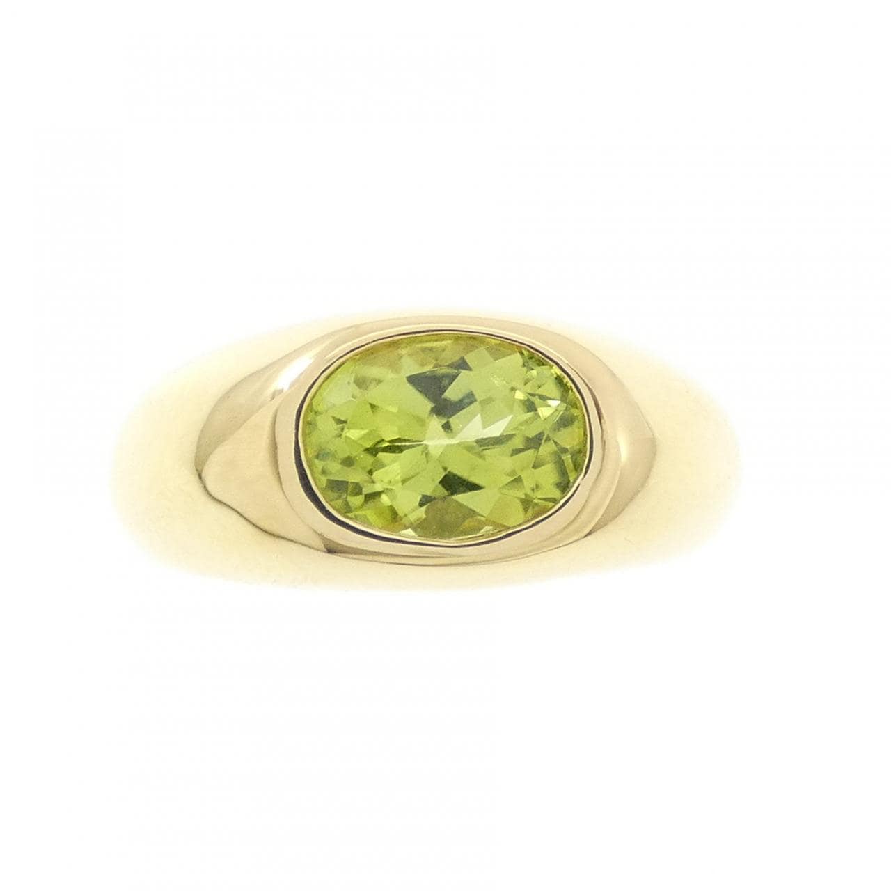 ポンテヴェキオ ペリドット リング 1.25CT