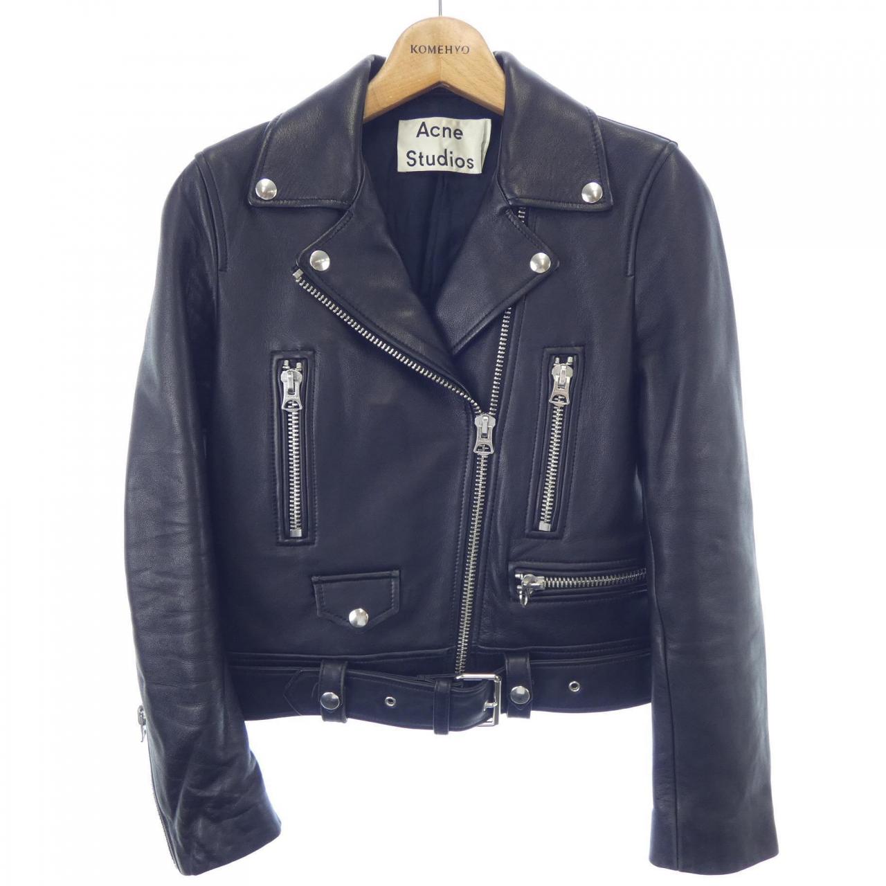 アクネストゥディオズ ACNE STUDIOS MOCK レザーライダースジャケット