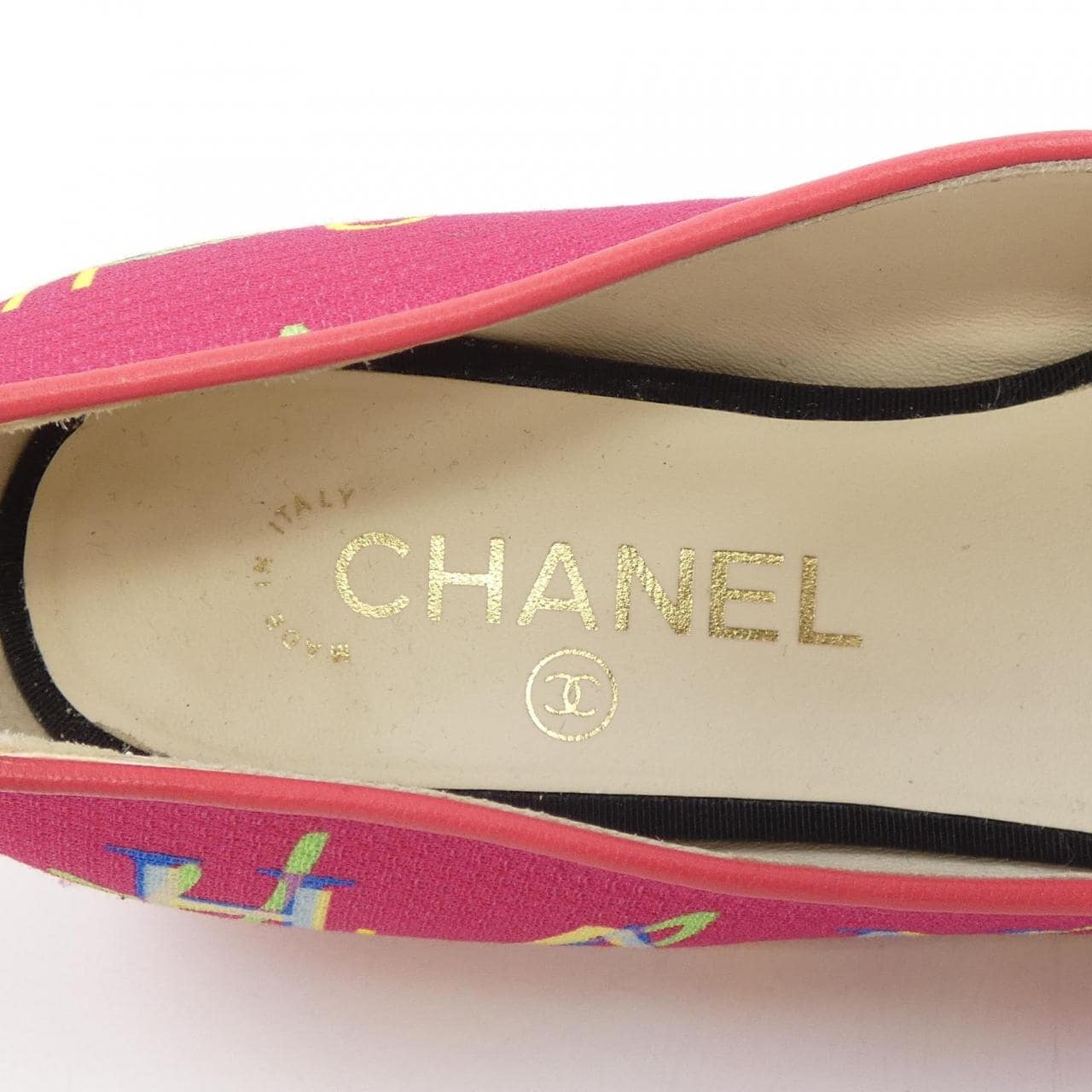 シャネル CHANEL G34787 フラットシューズ