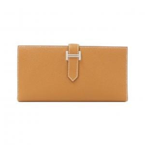 HERMES bifold long wallet