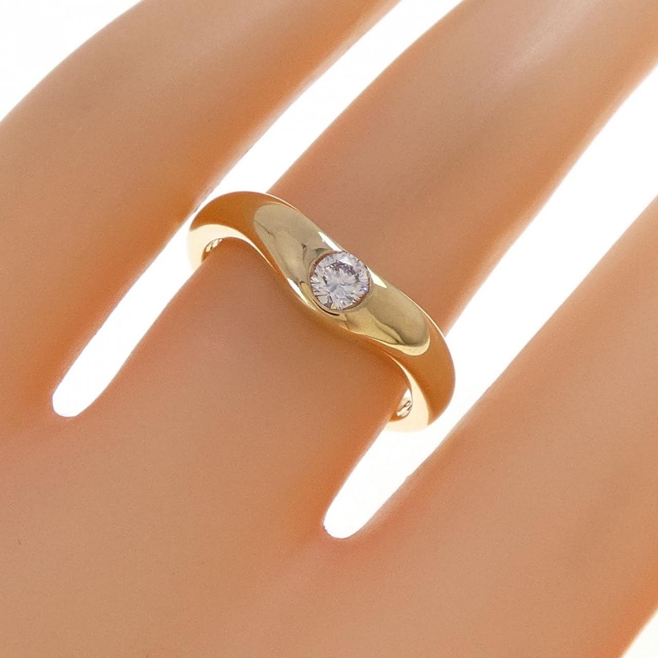 ティファニー カーブド リング