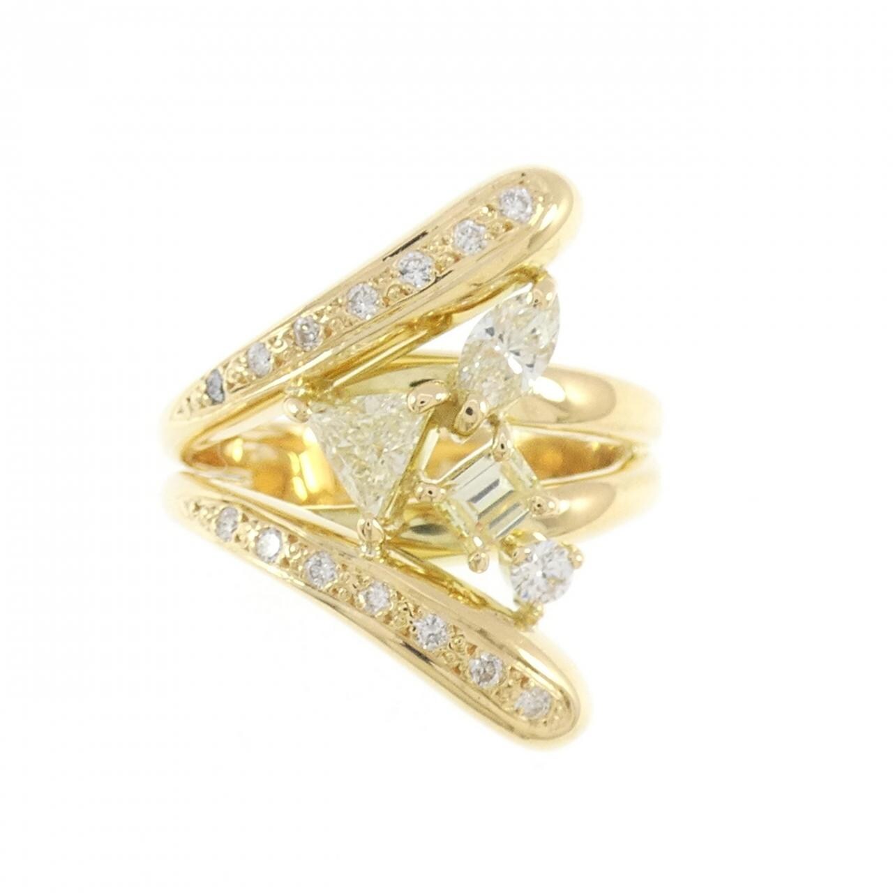 松沢安行 ダイヤモンド リング 0.82CT