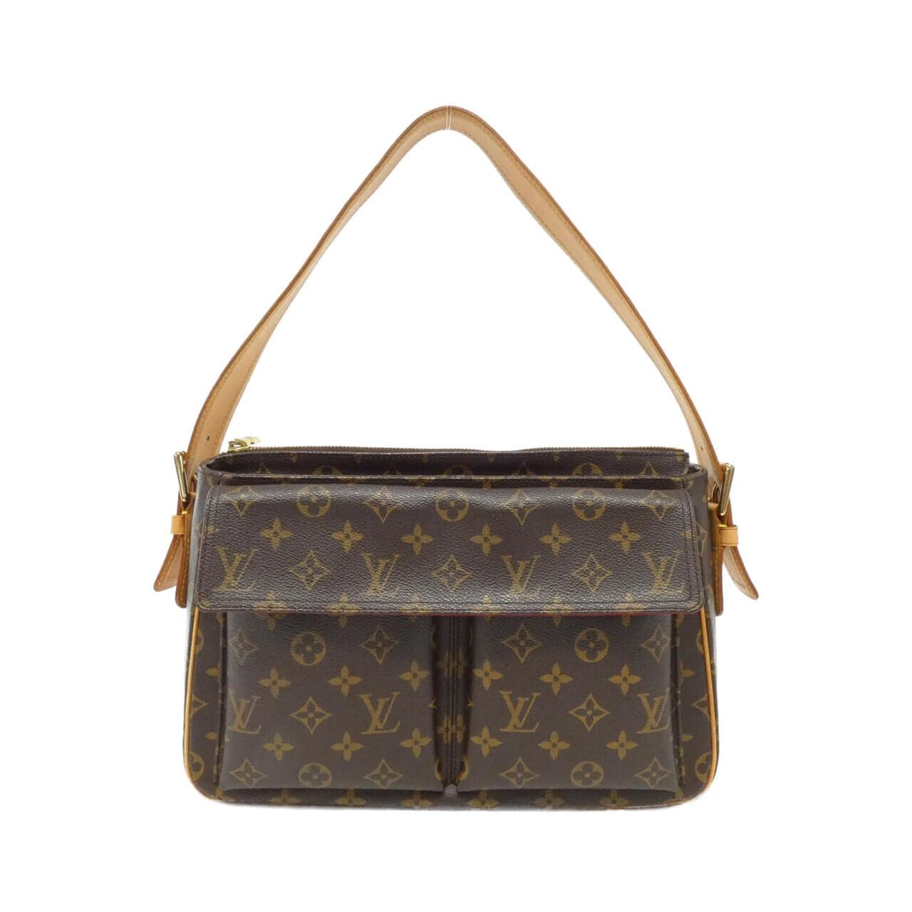 LOUIS VUITTON Monogram Viva Cité GM M51163 Shoulder Bag