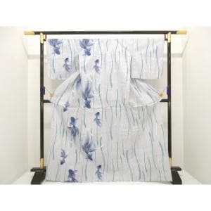 【新品】女ゆかた　Ｆサイズ　片身替り