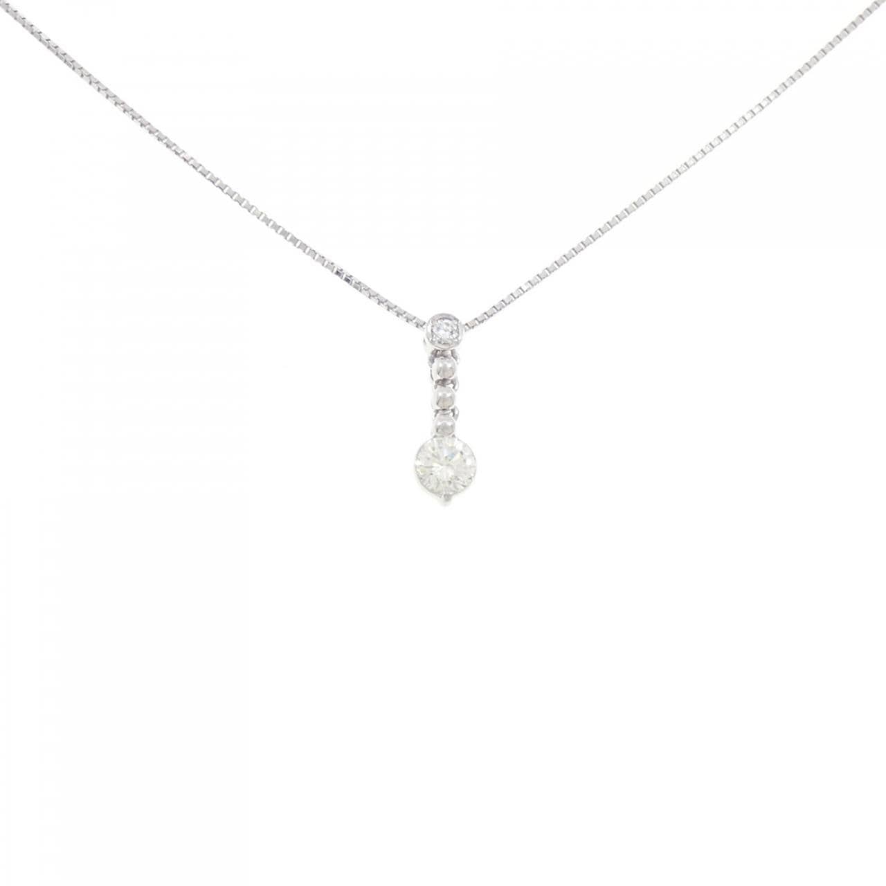 PT900/PT850 ダイヤモンド ネックレス 0.35CT