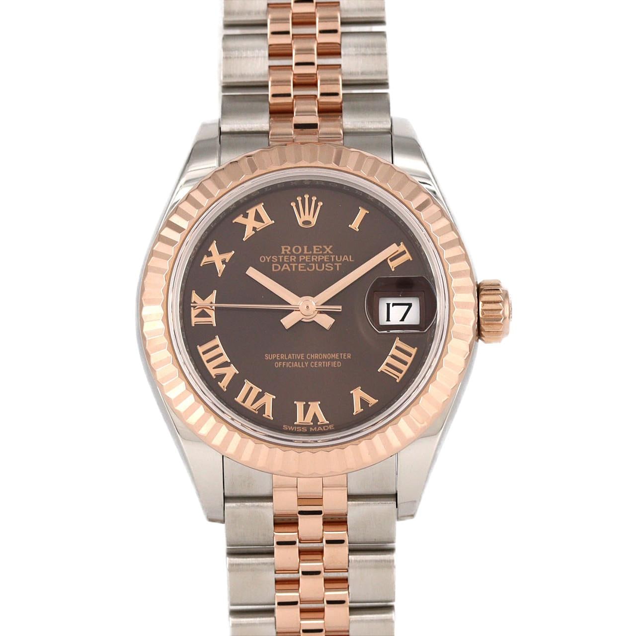 ロレックス デイトジャスト 279171 SSxPG 自動巻 ランダム番