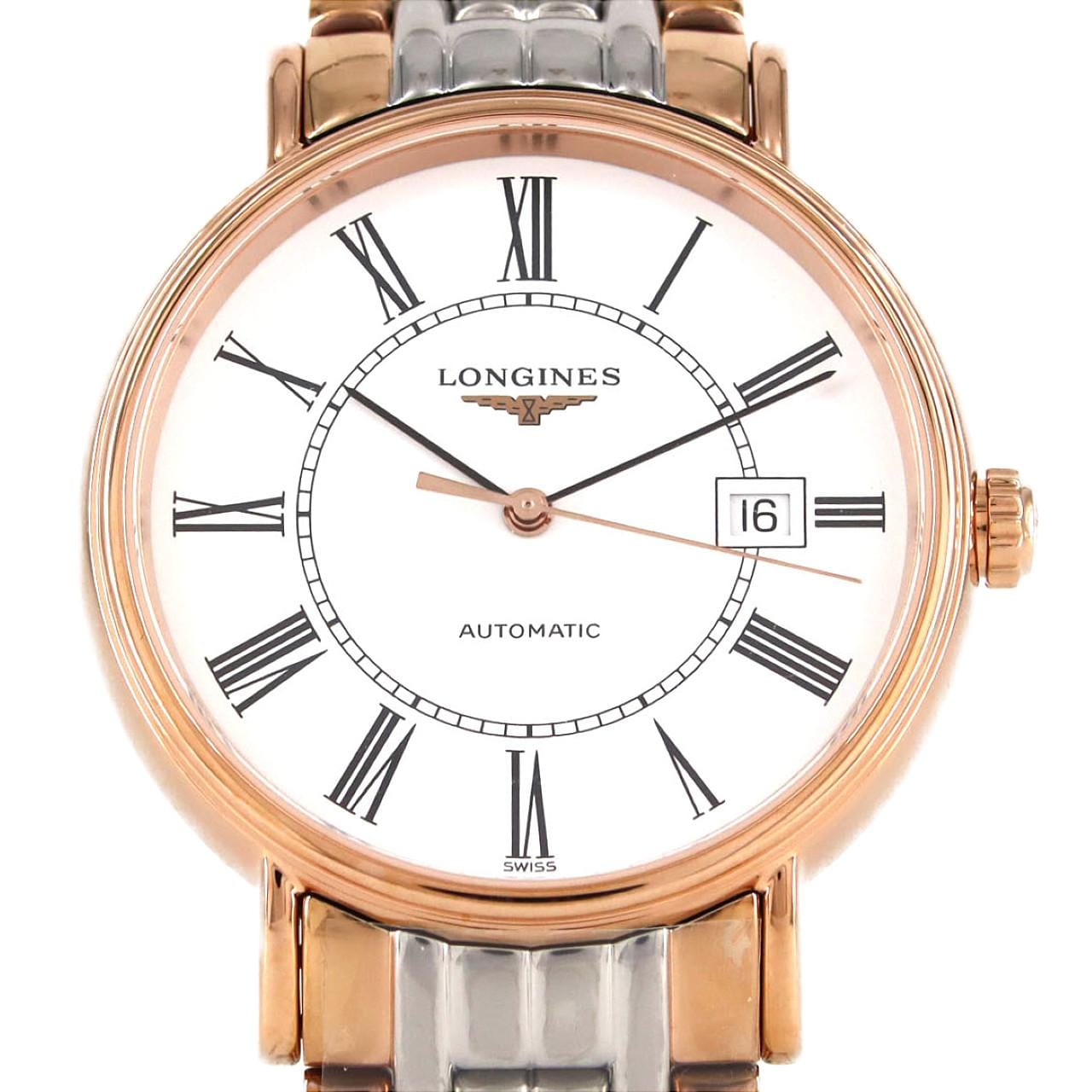 【新品】ロンジン プレザンス コンビ L4.922.1.11.7 GP 自動巻