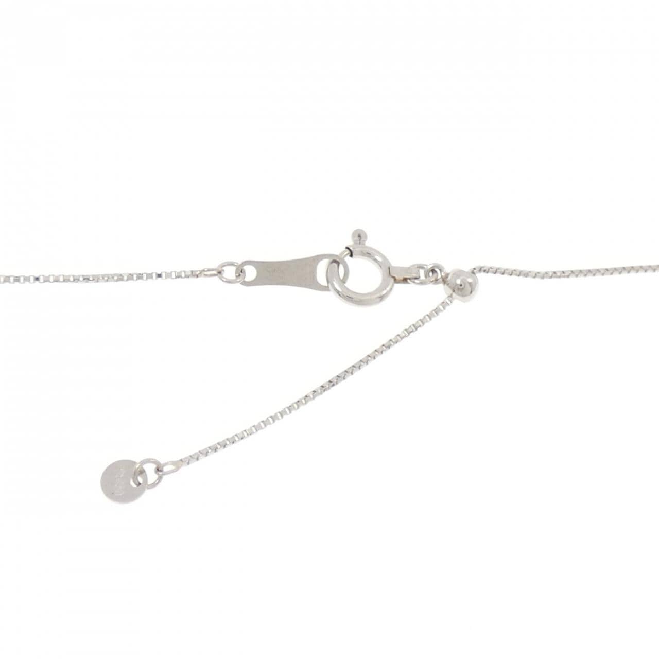 【新品】PT900/PT850 ダイヤモンド ネックレス 0.20CT