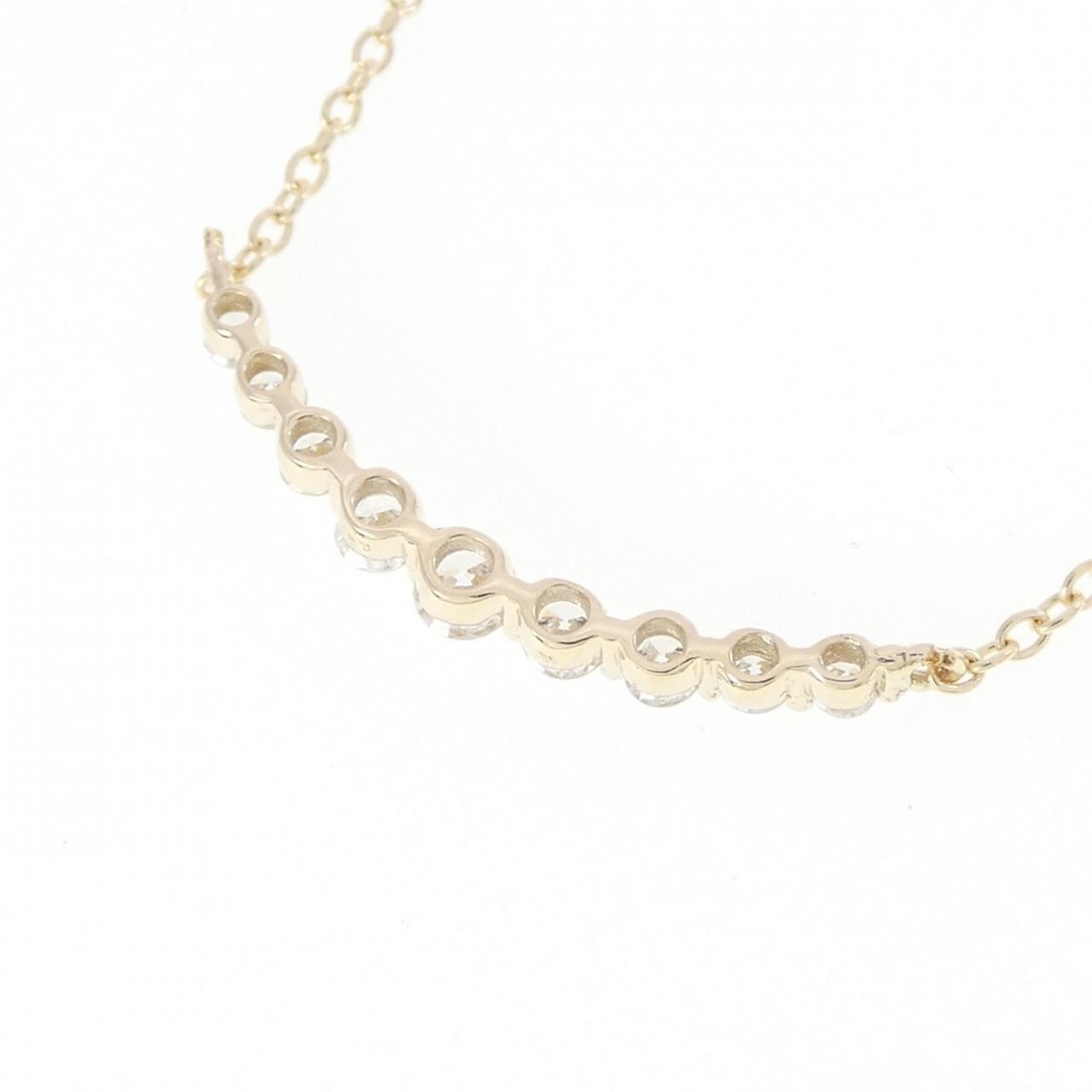 【リメイク】K10YG ダイヤモンド ネックレス 0.20CT