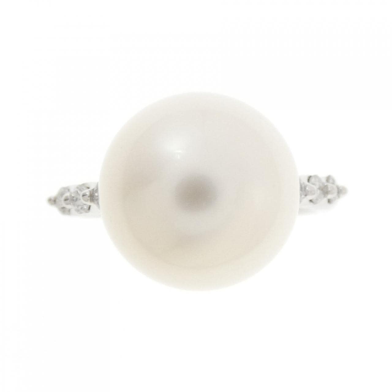 PT900 白蝶パール リング 11.8mm