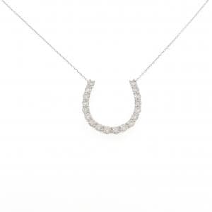 PT900/PT850 ホースシュー ダイヤモンド ネックレス 1.50CT