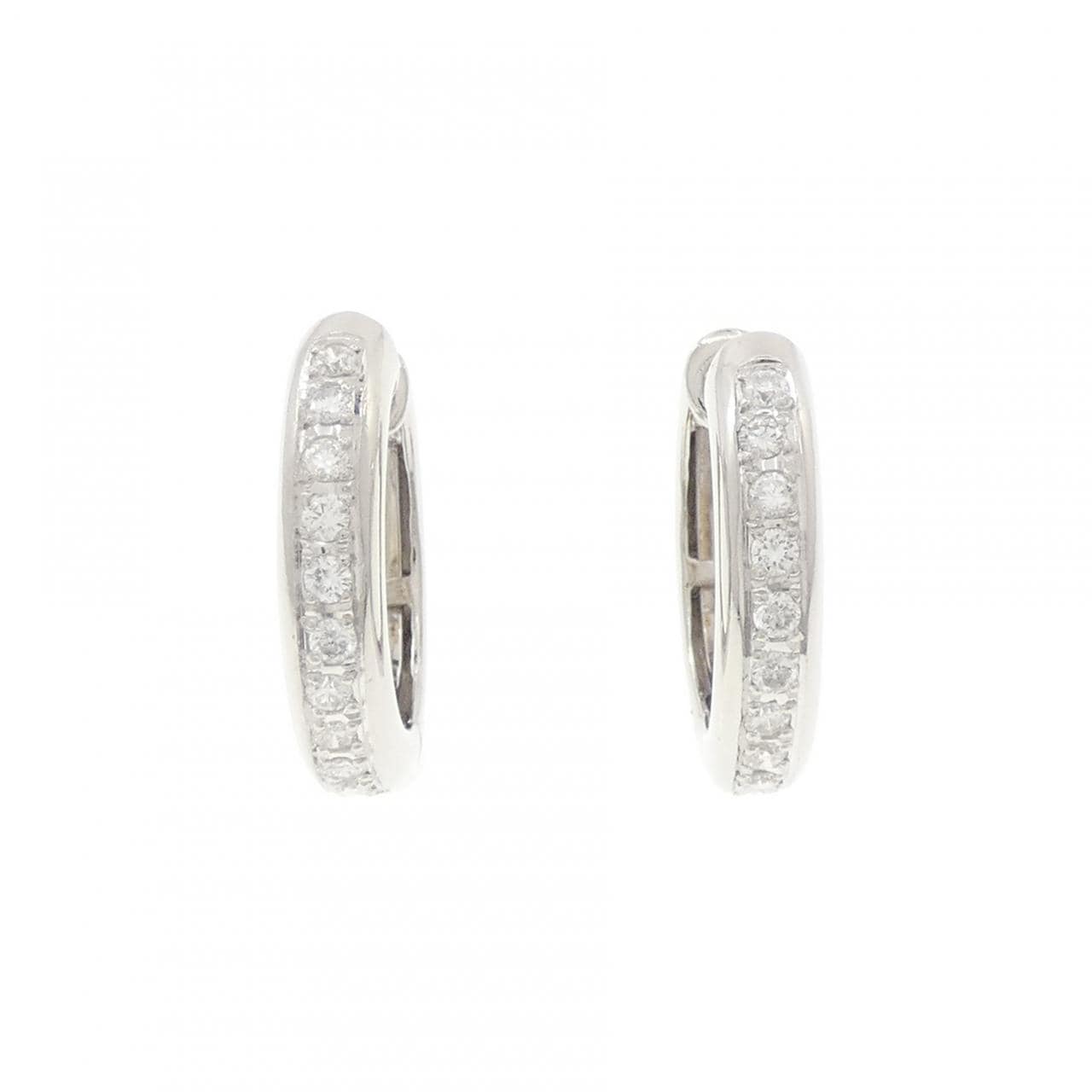 PT900 ダイヤモンド ピアス 0.45CT