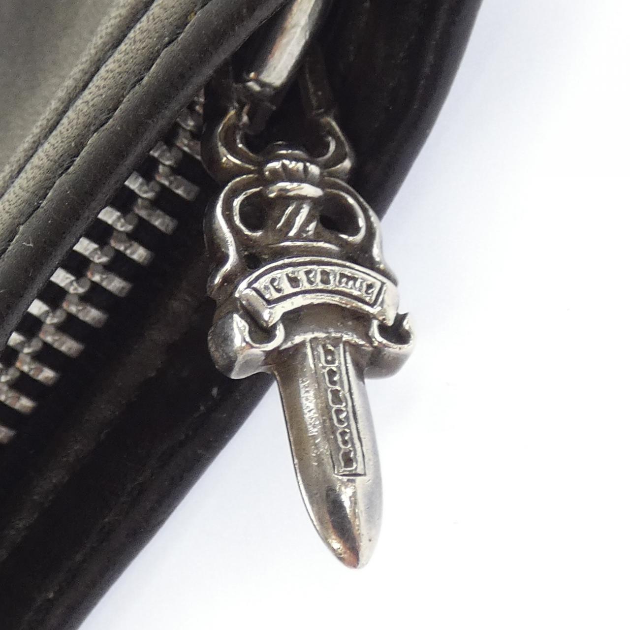 クロムハーツ CHROME HEARTS ZPR CHNG 3/4 2246 304 0915 0900 COIN CASE