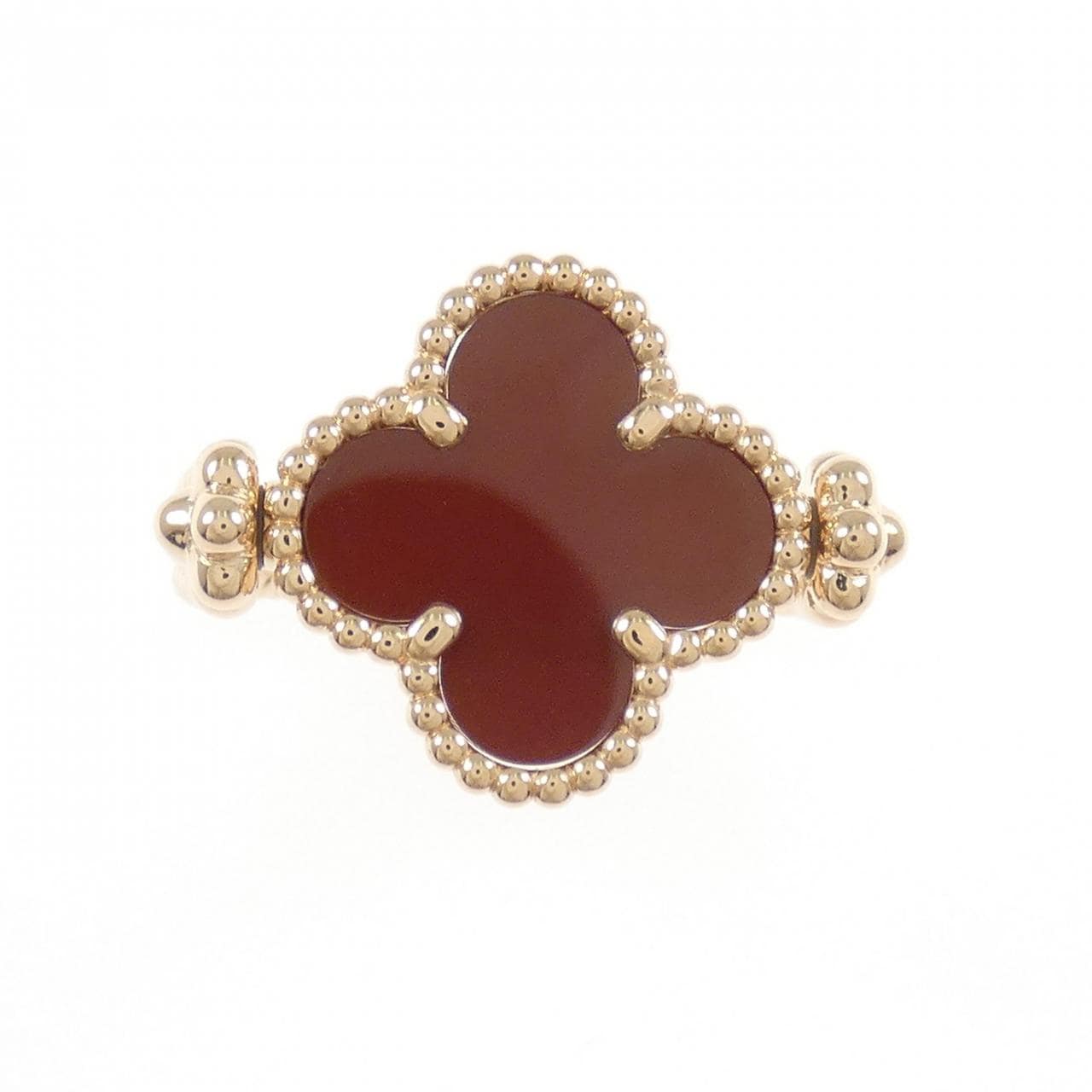 ヴァンクリーフ&アーペル ヴィンテージアルハンブラ リバーシブル リング