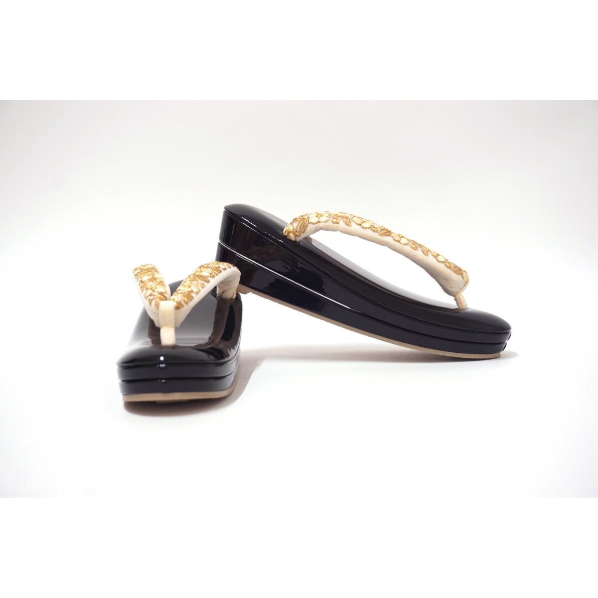 【新品】女草履　インドレース　Ｆサイズ