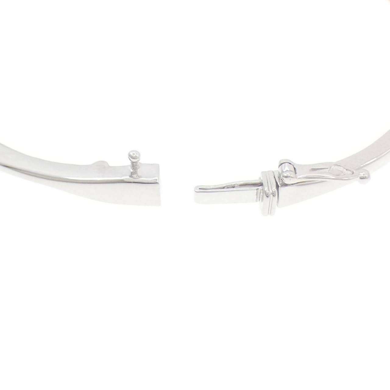 K18WG ダイヤモンド バングル 0.50CT