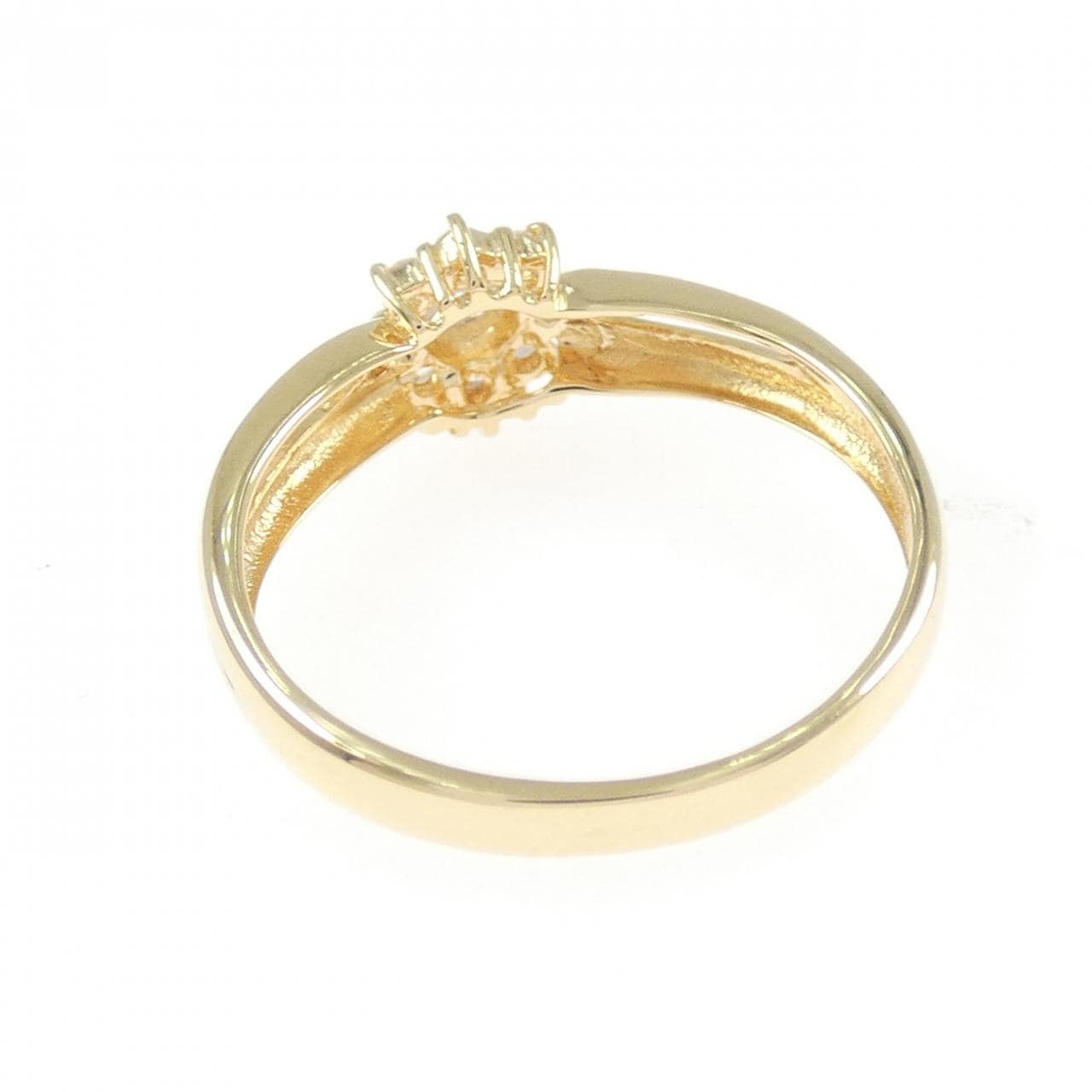 K18YG ダイヤモンド リング 0.20CT