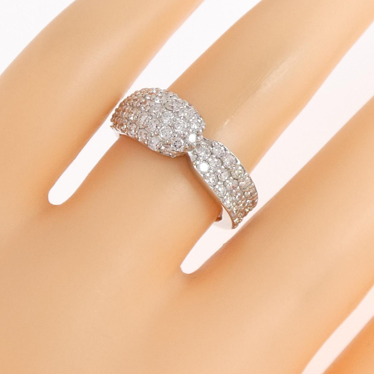 PT900 ダイヤモンド リング 1.01CT