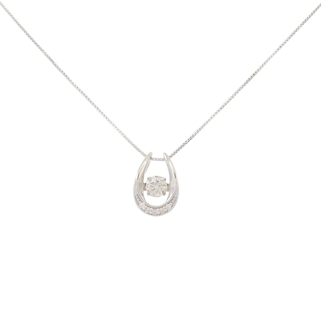 PT900/PT850 ダイヤモンド ネックレス 0.302CT