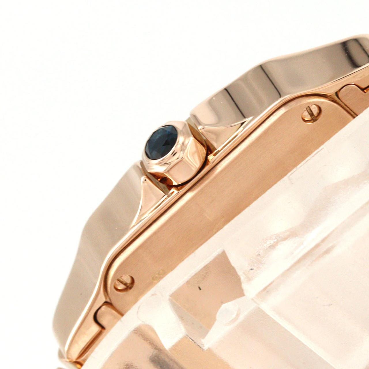 カルティエ サントスドゥモワゼルSM PG W25073X9 PG･RG クォーツ