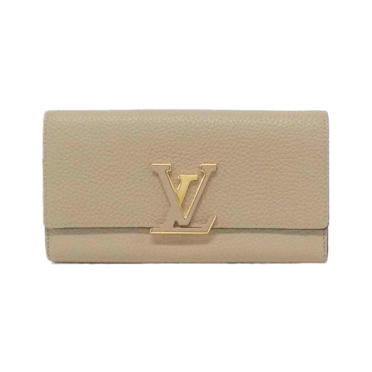 LOUIS VUITTON Taurillon Portefeuil Capucines M61249 钱包