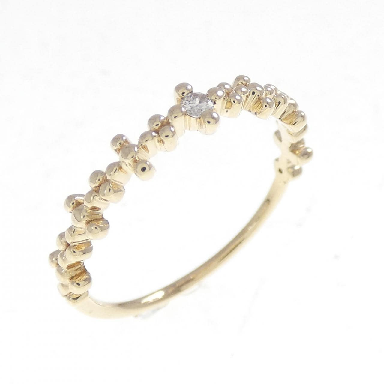 K10YG ダイヤモンド リング